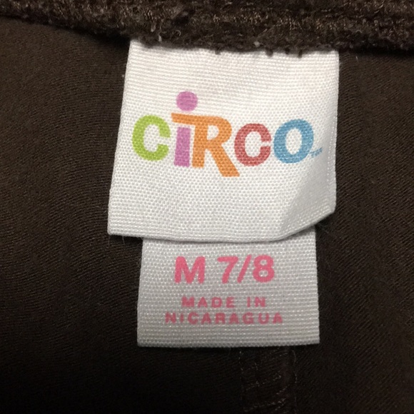 Shorts Girls size 7 - 8 solid brown, 2 pockets Longer shorts=better for school - Picture 5 of 5